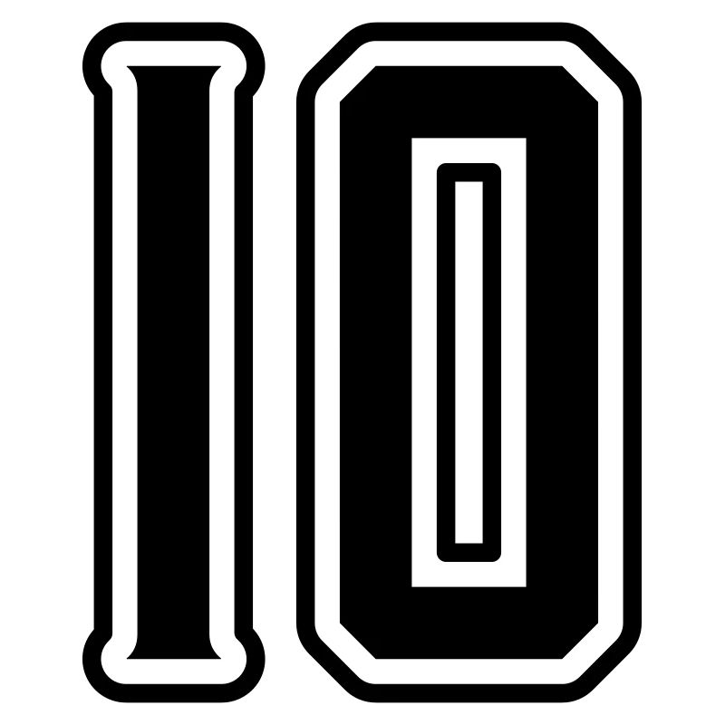Symbole de 10 chiffres