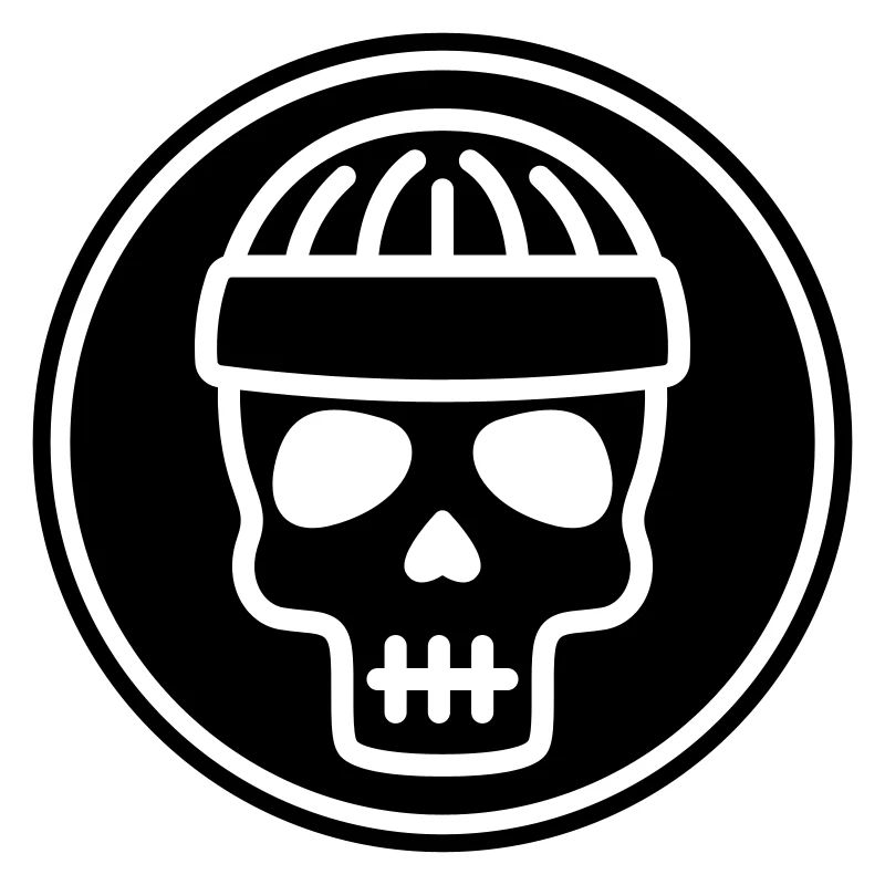Skull head icon