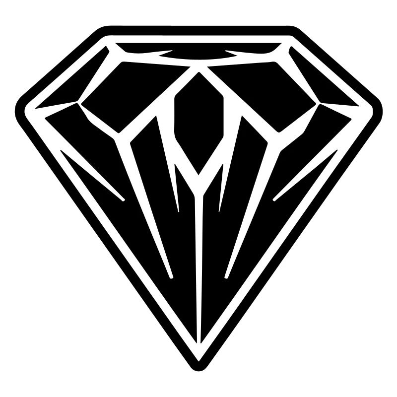 Diamant Symbol Logo