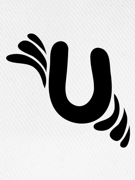 Buchstabe U & Muster