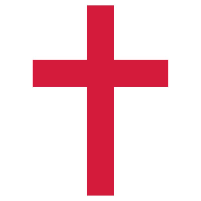 Croix Chrétienne (Couleur modifiable)