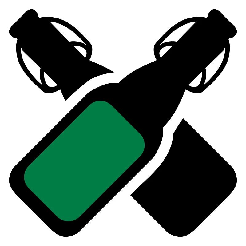 Alkohol - Bierflaschen