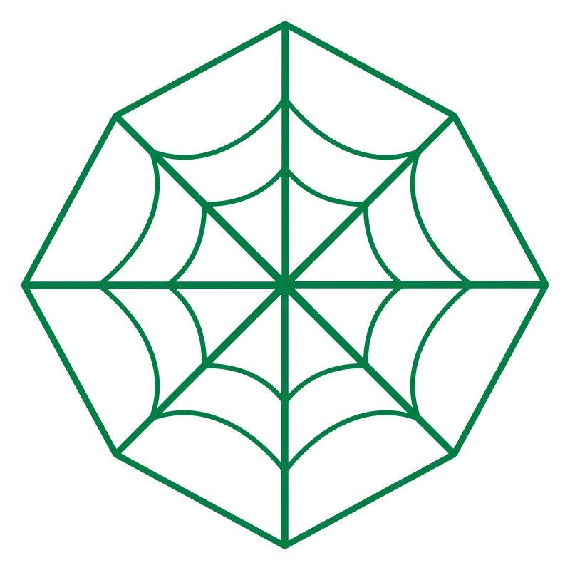 irregular spider web