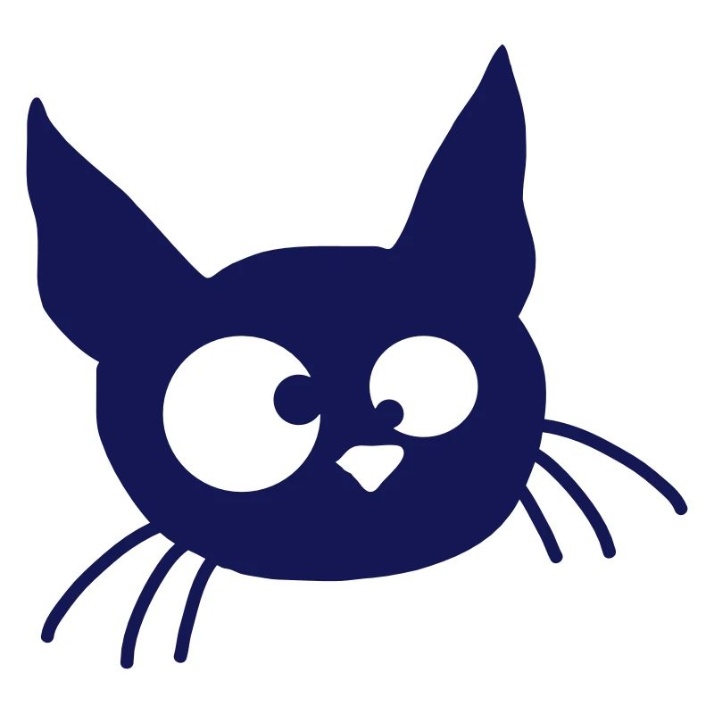 Crazy Cat Squints Funny Eyes Grimace Fun