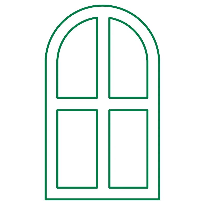 Arch window open