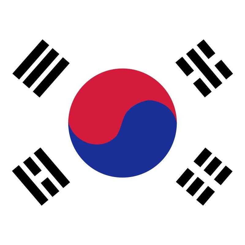 Koreanische Flagge