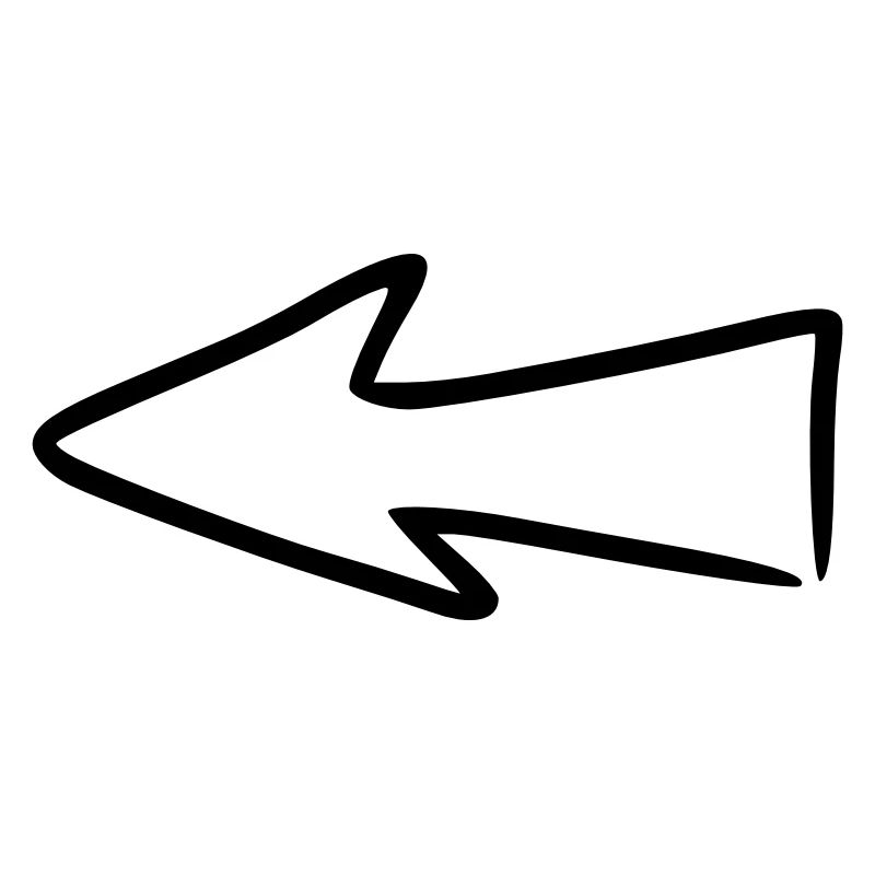 Arrow drawing sketch black
