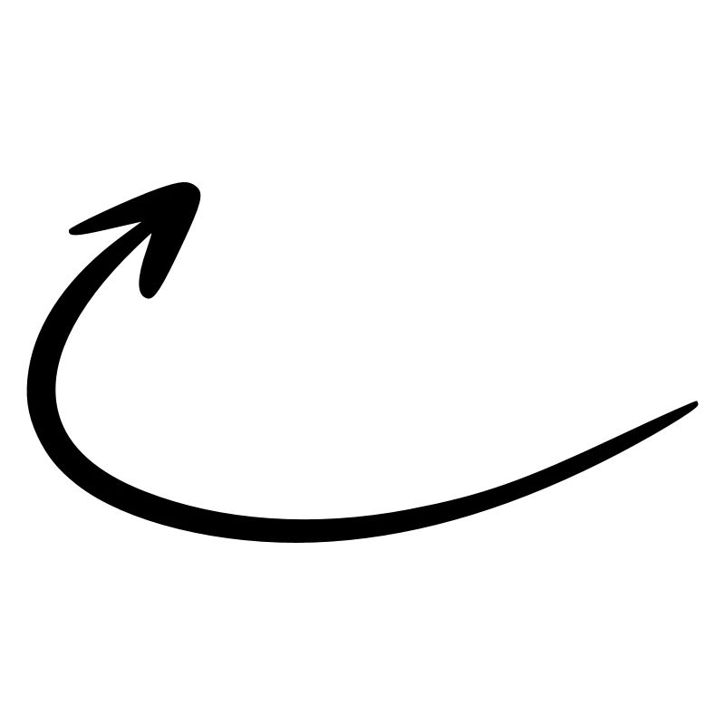 Arrow drawing sketch black