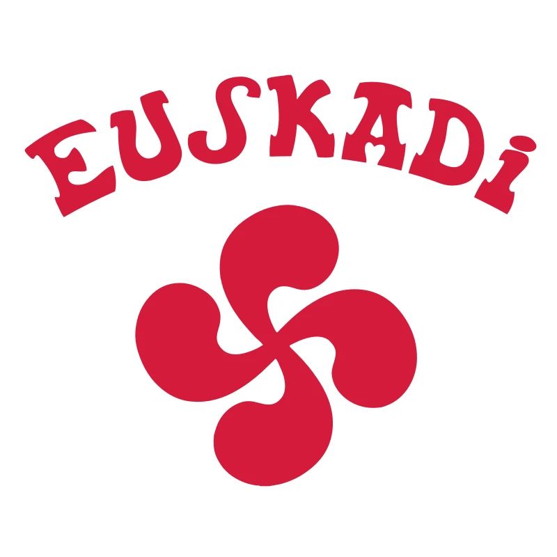 Croix Basque Rouge vectoriel