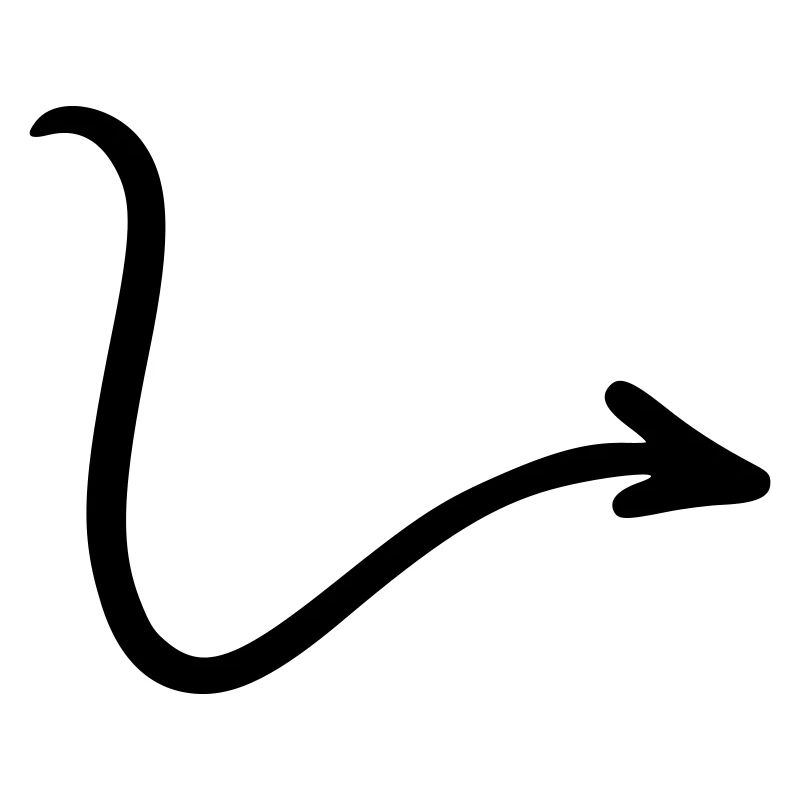 Arrow drawing sketch black