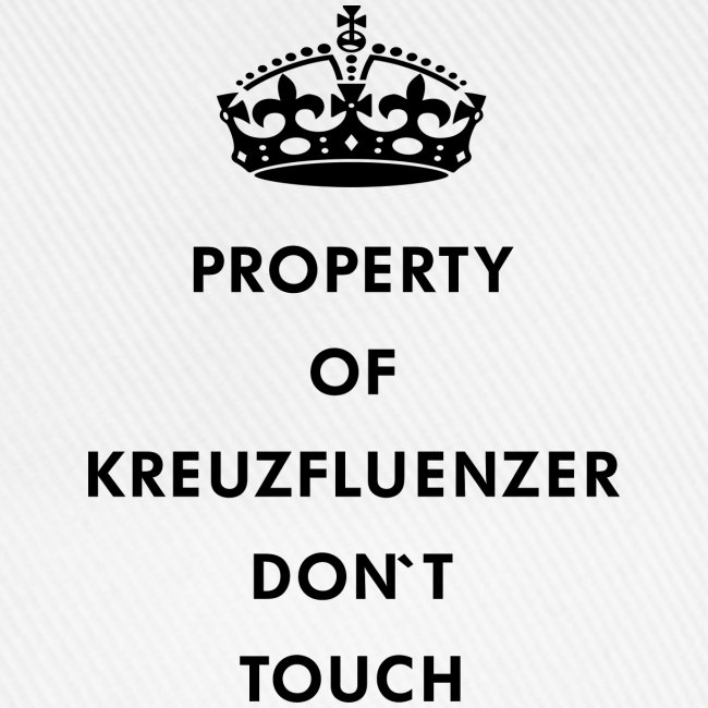 Kreuzfluenzer Don´t Touch Black