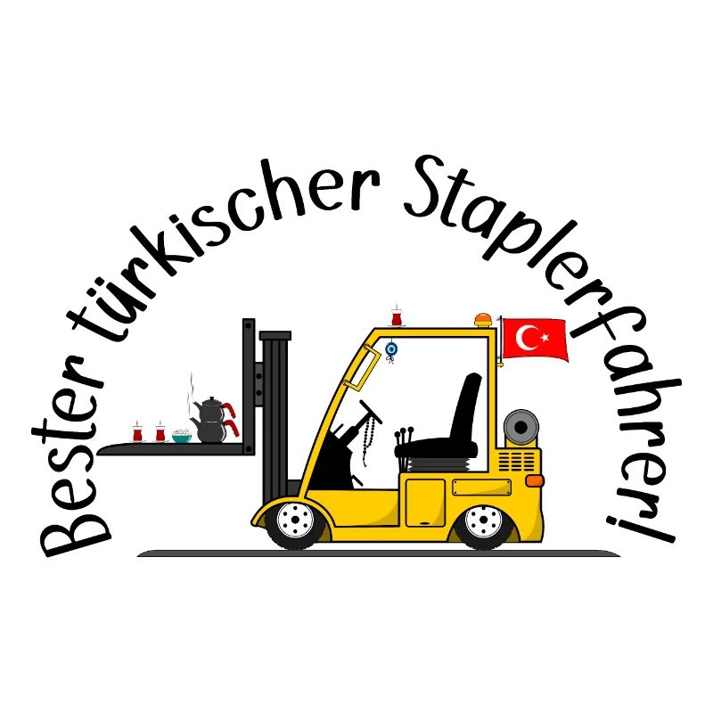 Staplerfahrer bester türkischer Staplerfahrer