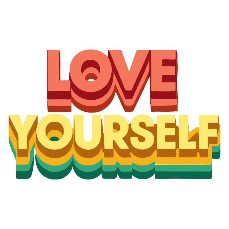 Retro Rainbow Self-Love