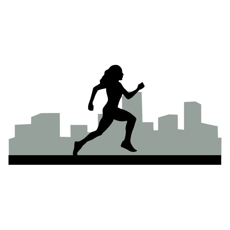 coureuse, courir, running, run
