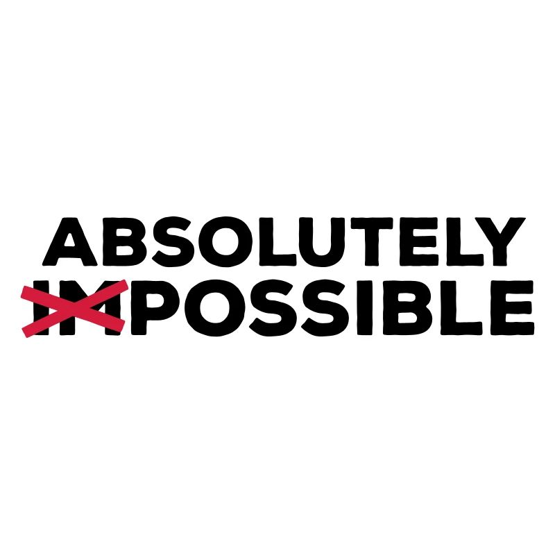 absolutely possible possible way out solution Optimist