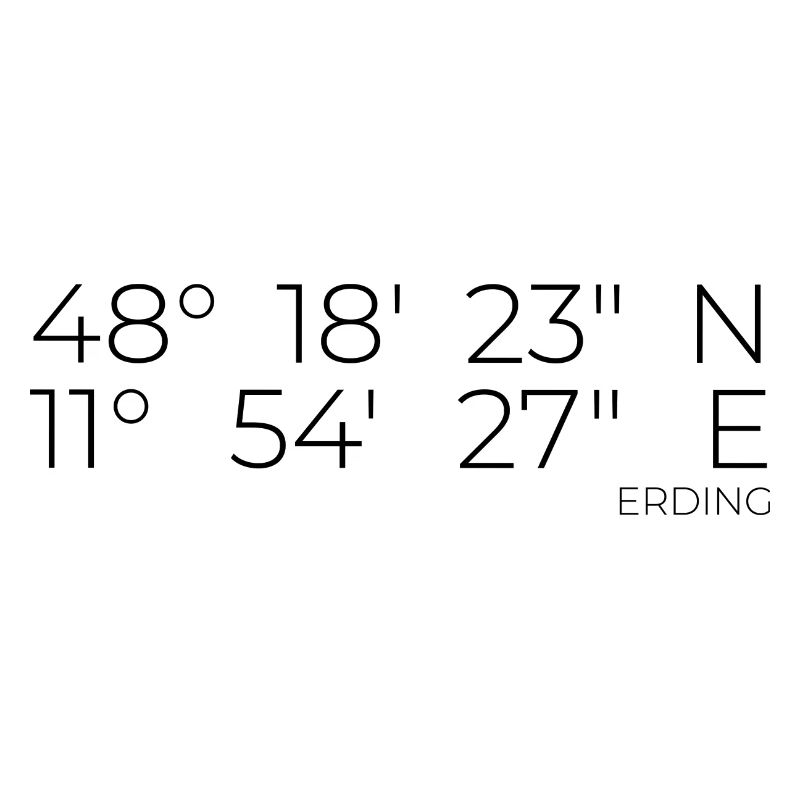 Coordinates Erding