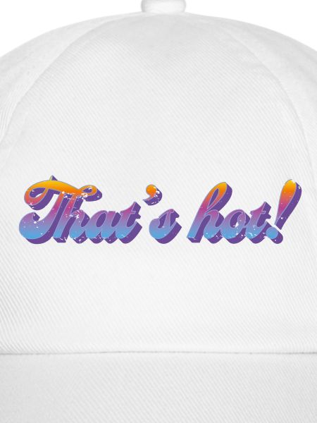 C’est chaud ! – Style dégradé rétro