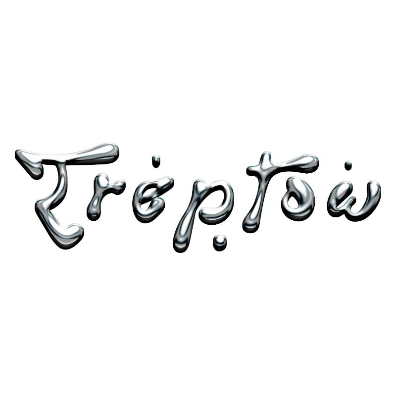 Treptow Liquid Chrome Typography