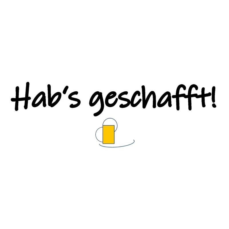 Hab's geschafft!