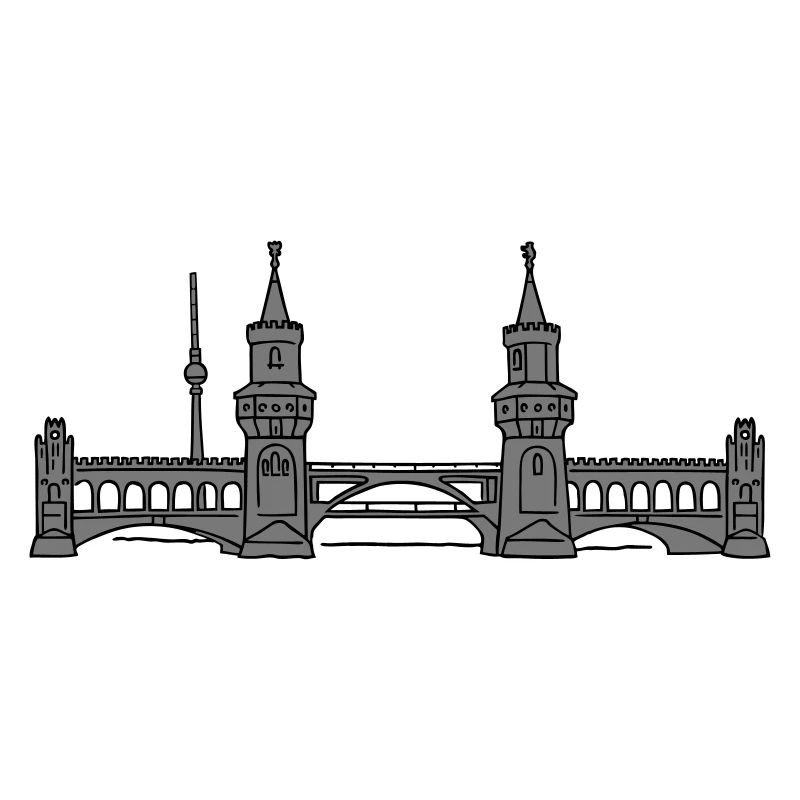 Oberbaumbrücke à Berlin 2