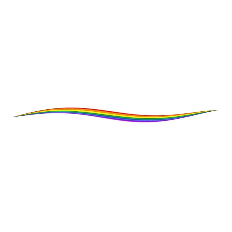 Regenbogenlinie