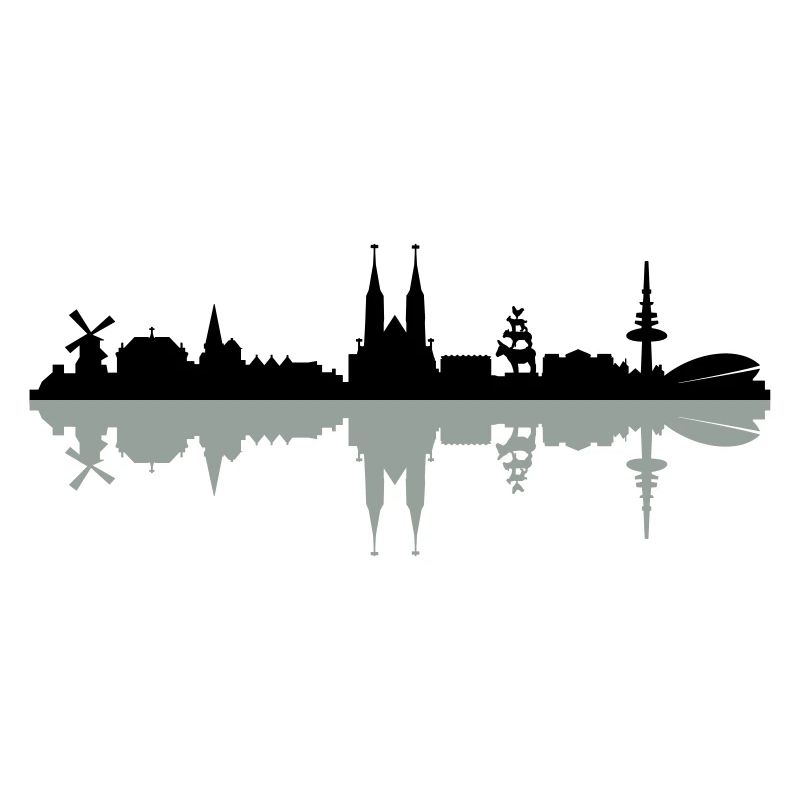 Skyline Bremen Schatten
