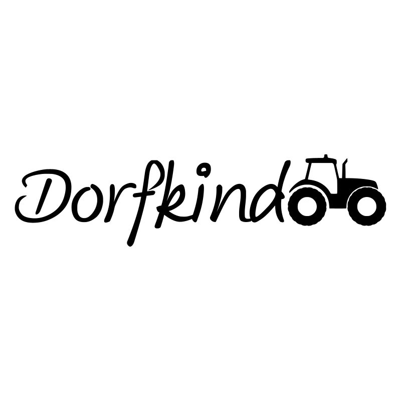 Dorfkind mit Traktor