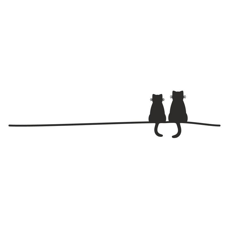 Cat silhouettes