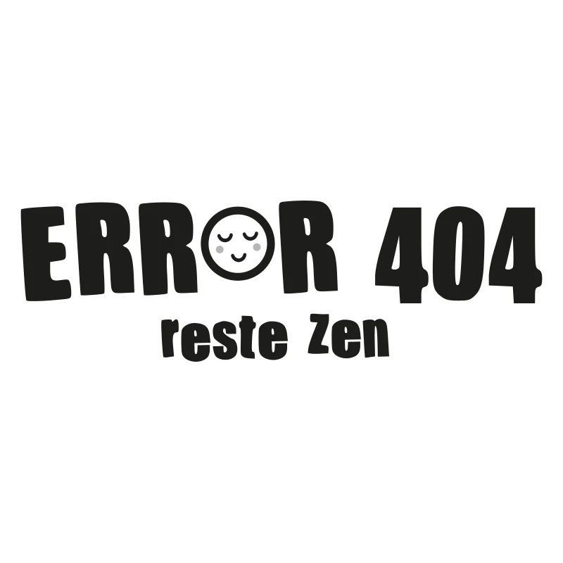 FEHLER 404 bleibt zen - Computerfehler