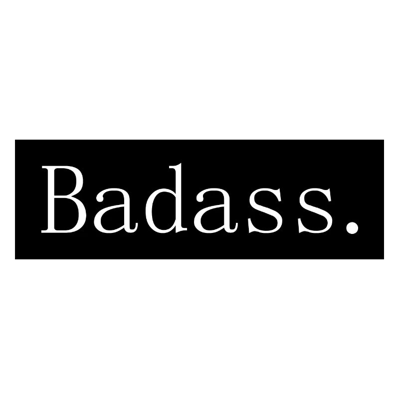 [HD] Badass schwarzer Rahmen