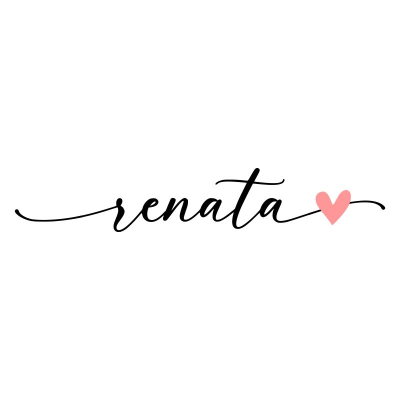 Renata Name Calligraphy Font