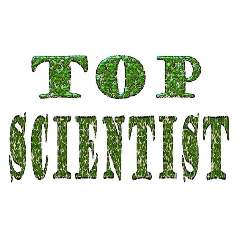 Top Scientist Grüne Textur