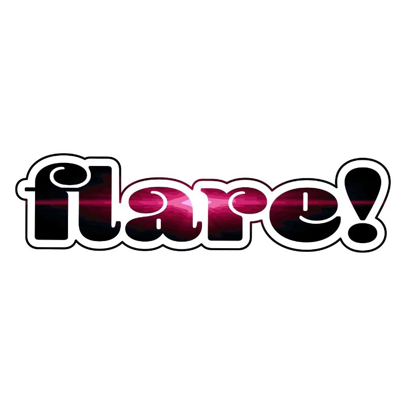 flare! frame pink