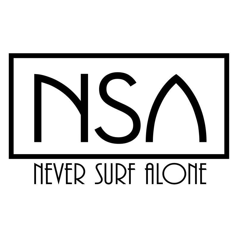 never surf alone