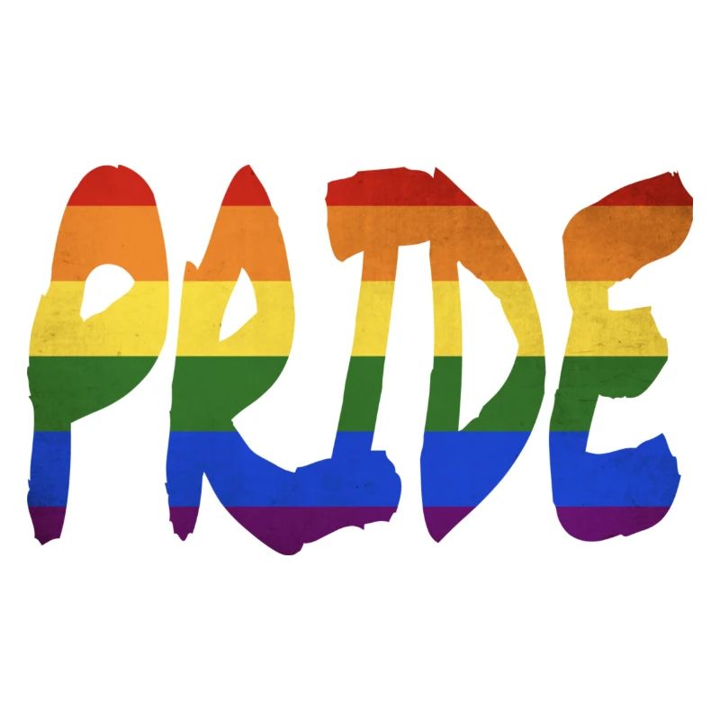 LGBT+ Pride Schriftzug