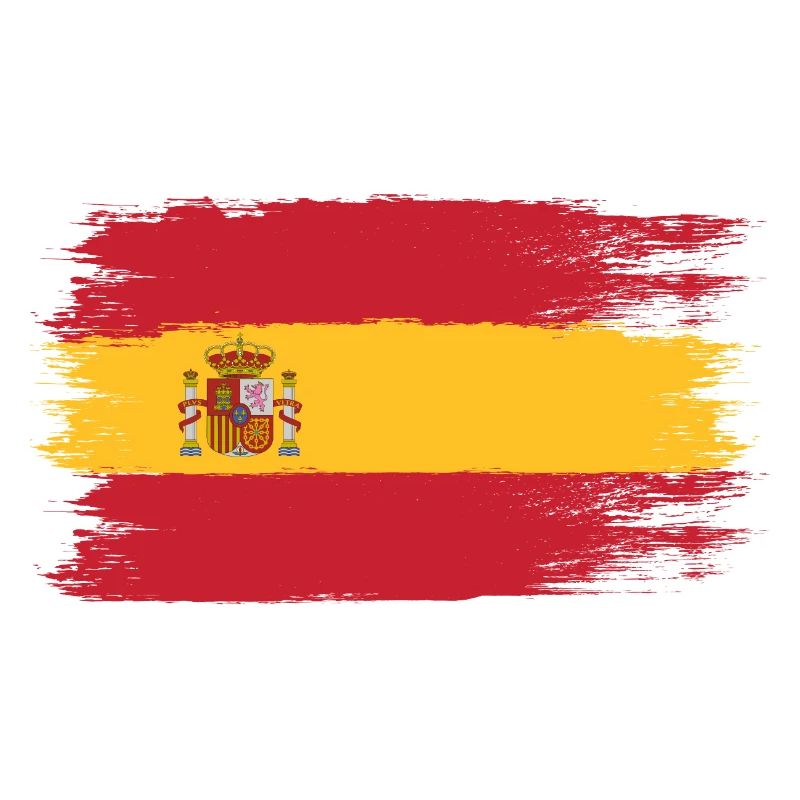 Spanische Flagge, Viva Spain, ein Symbol der Einheit