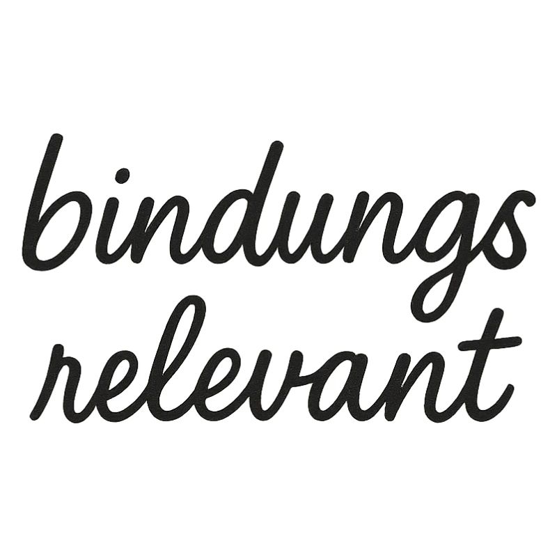 bindungsrelevant schwarz 