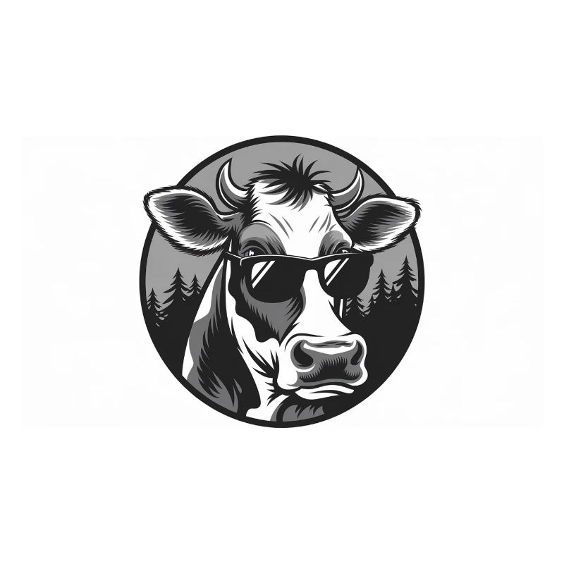 Vache vraiment cool