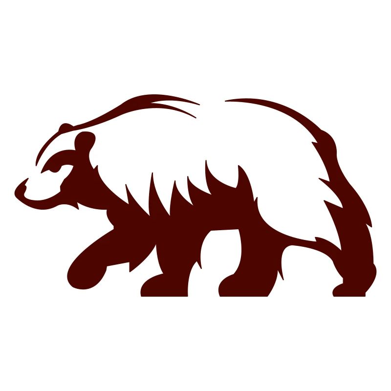 Waldbär Silhouette