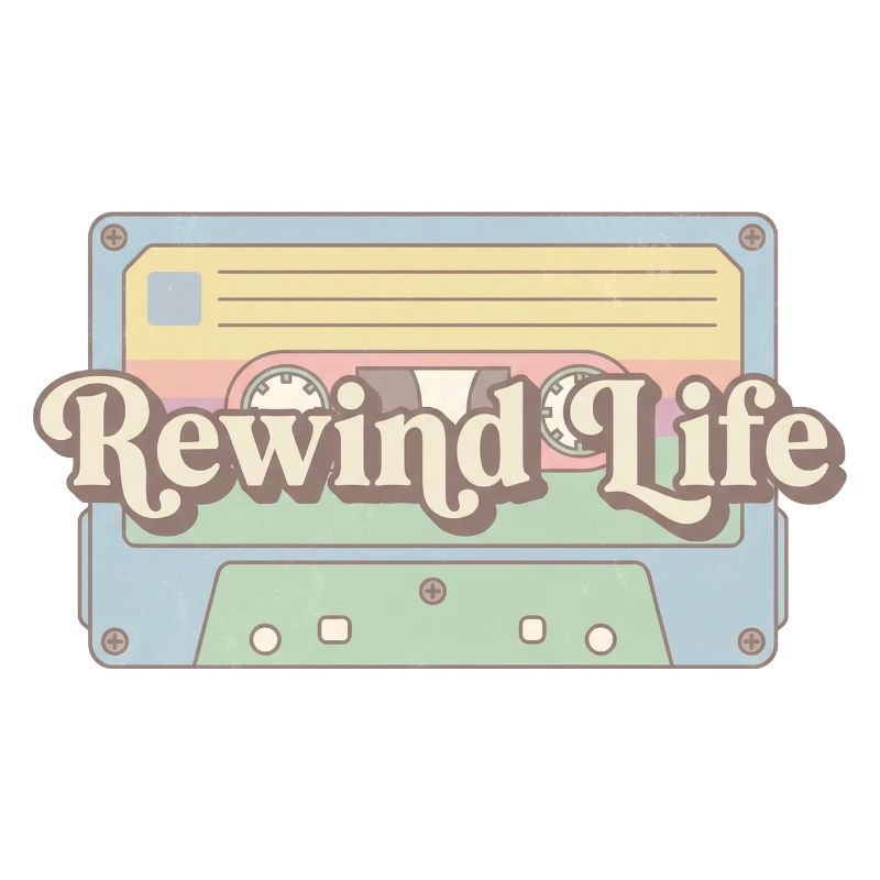 Rewind Life Retro Cassette