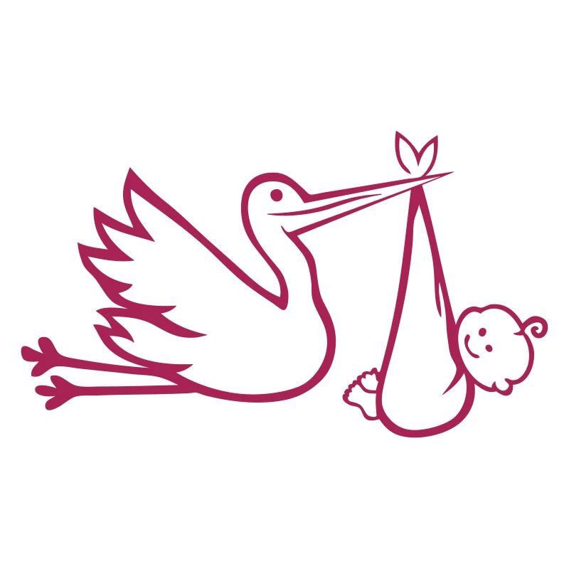 Storch bebe Geburt