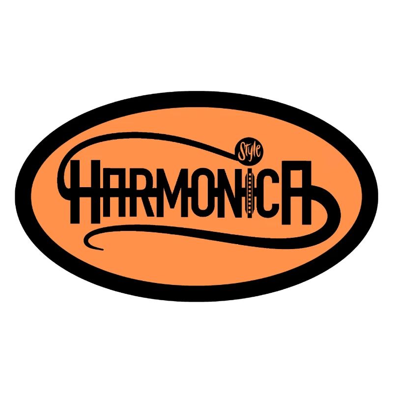 Harmonica Style logo for harmonica player