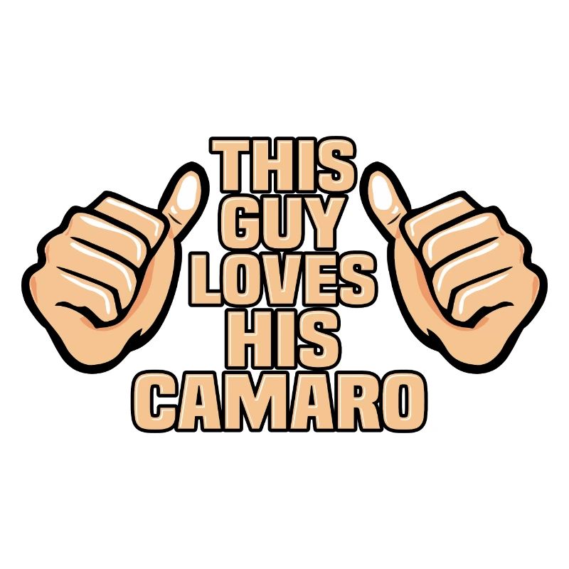 THIS GUY LOVES HIS CAMARO