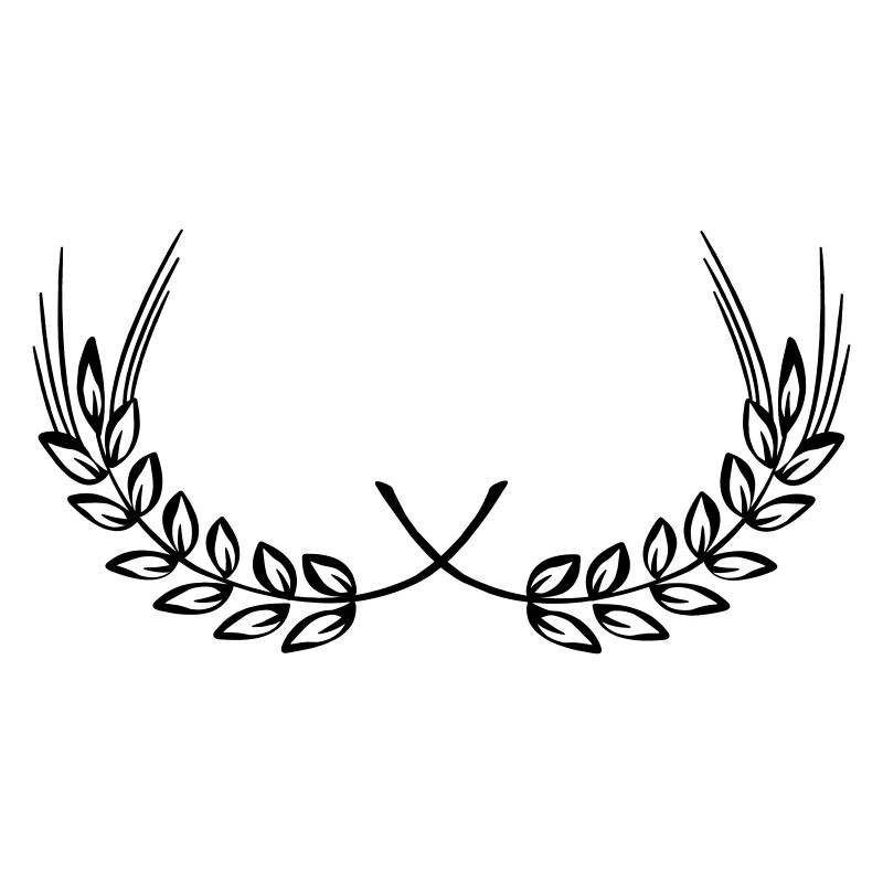 Corn grain wheat decoration