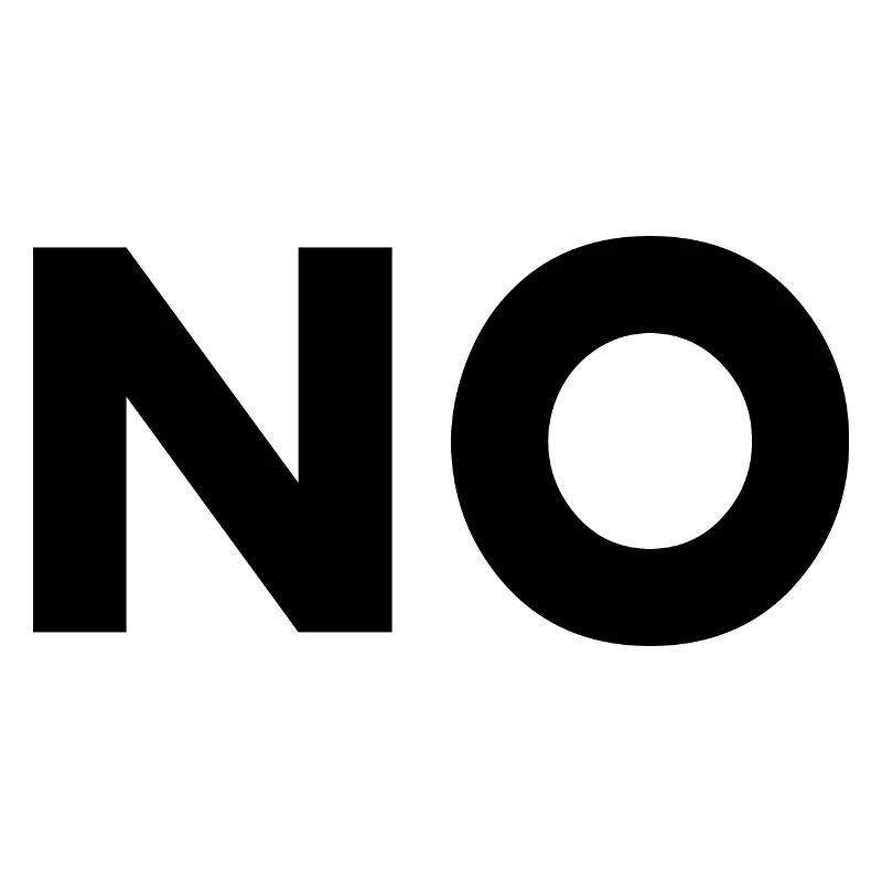 No