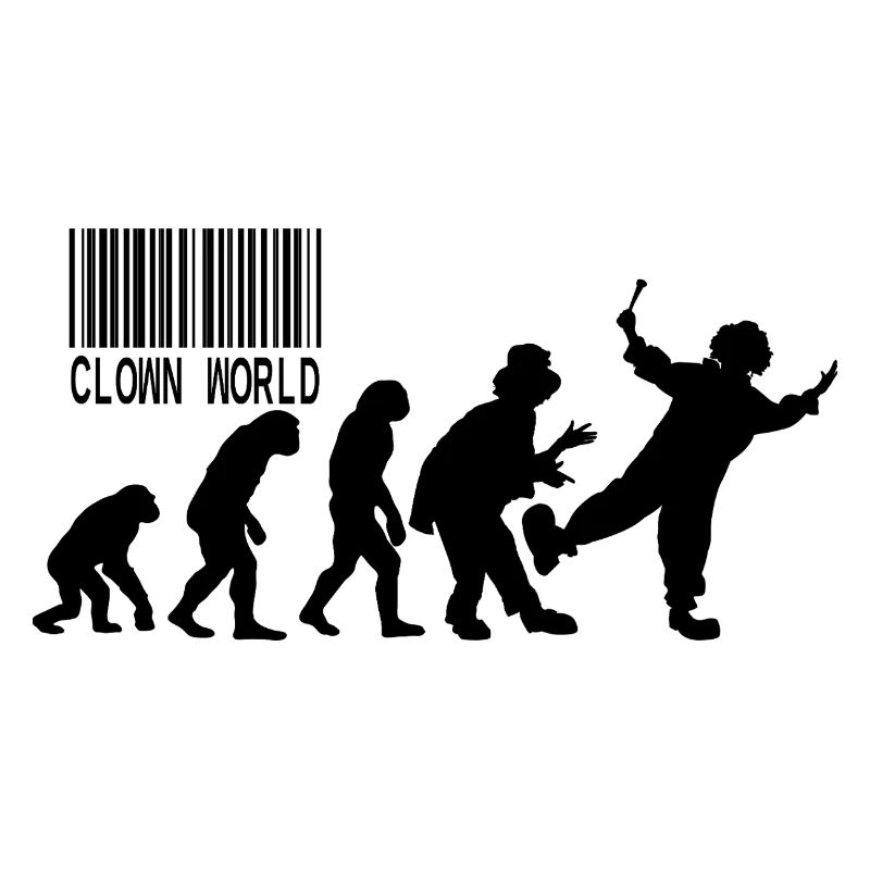 Clown World Evolution parody