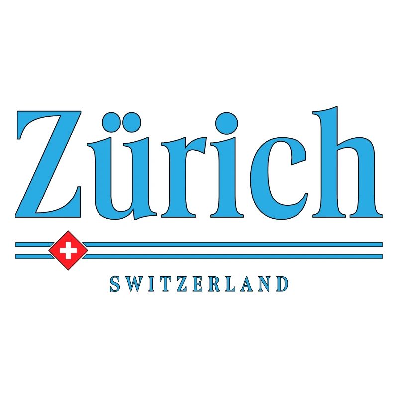 Zurich Blue Stripe Logo