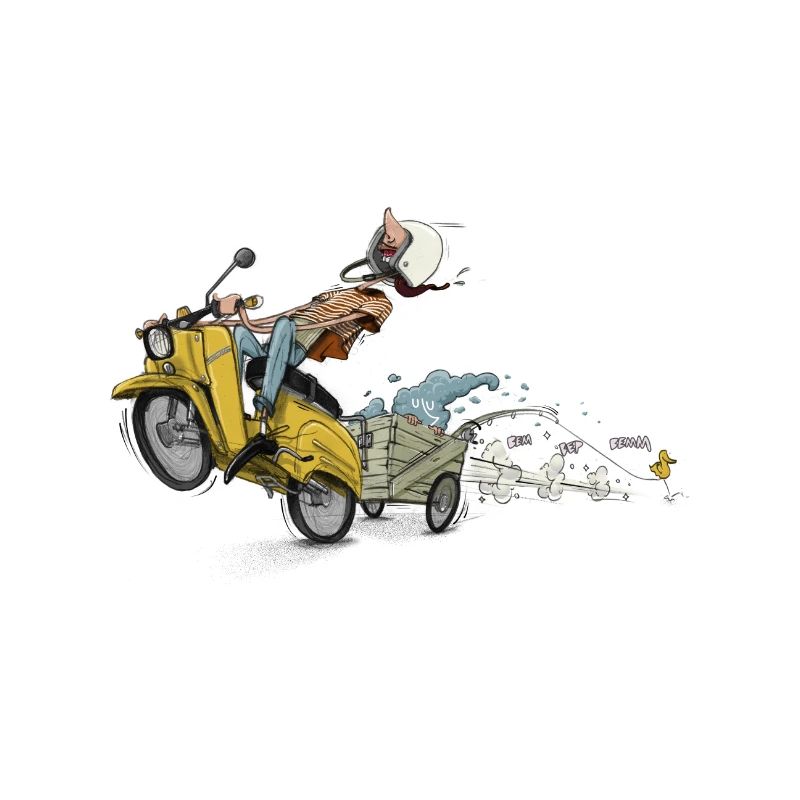 Simson Schwalbe DDR Ostalgie