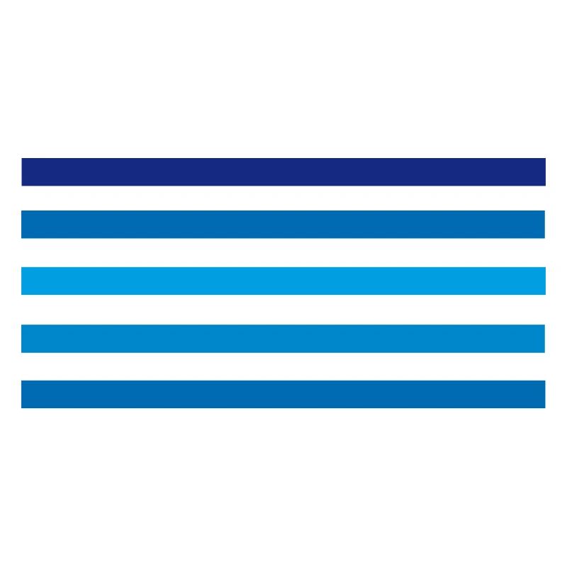 Blue stripes minimal