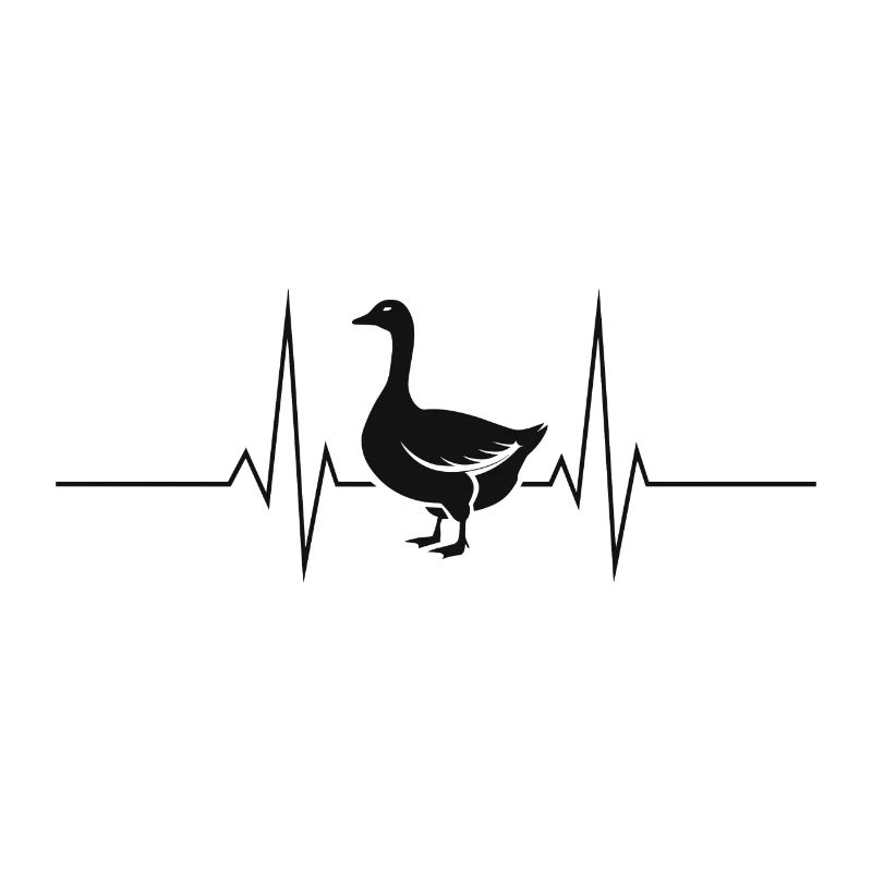 Gans Gänse Herzschlag Herzfrequenz